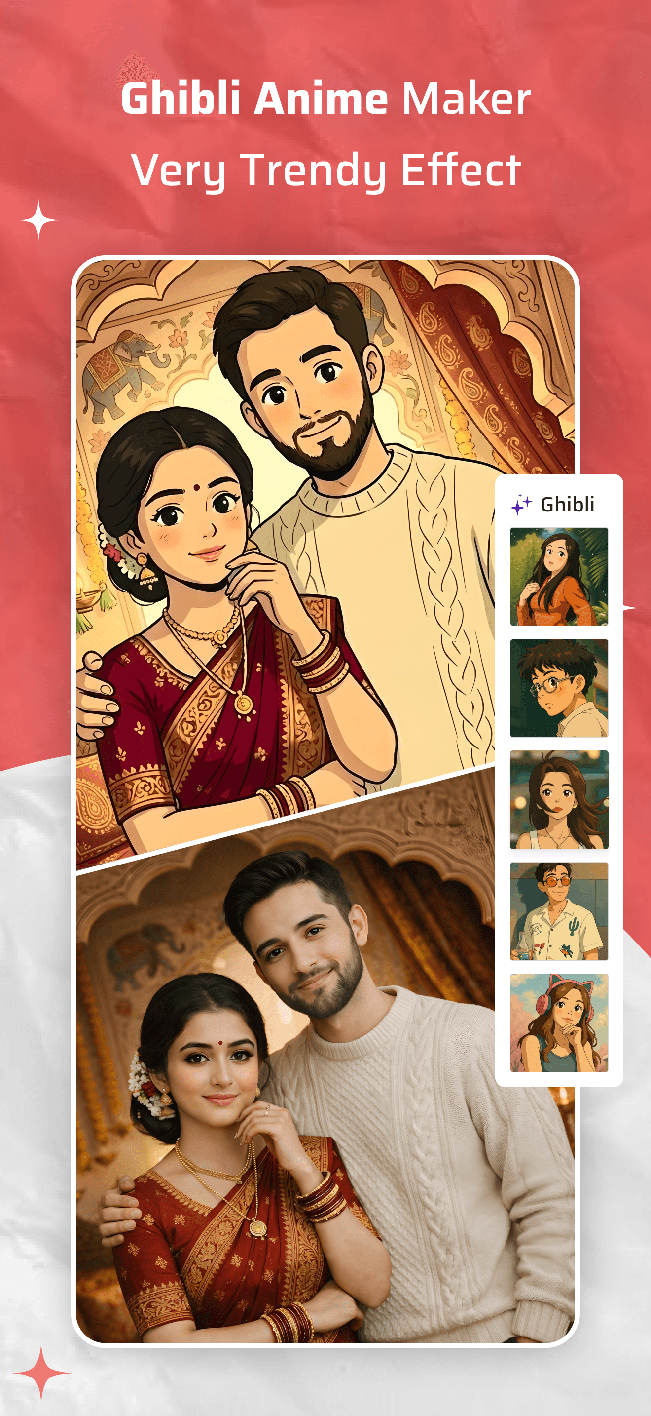 Ghibli Style Generator — AI art tool example from Ghibli AI app